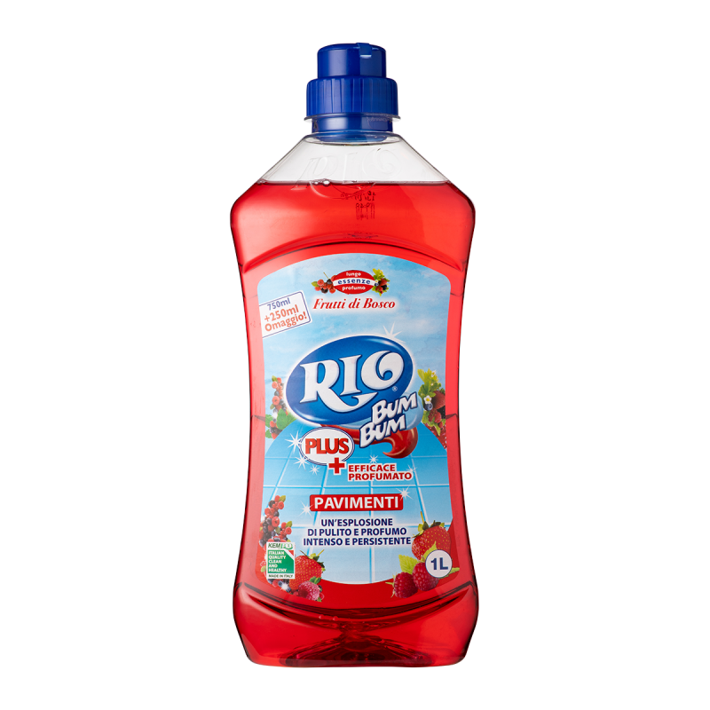RIO BUM BUM PAVIMENTI PLUS 1 LT FRUTTI DI BOSCO
