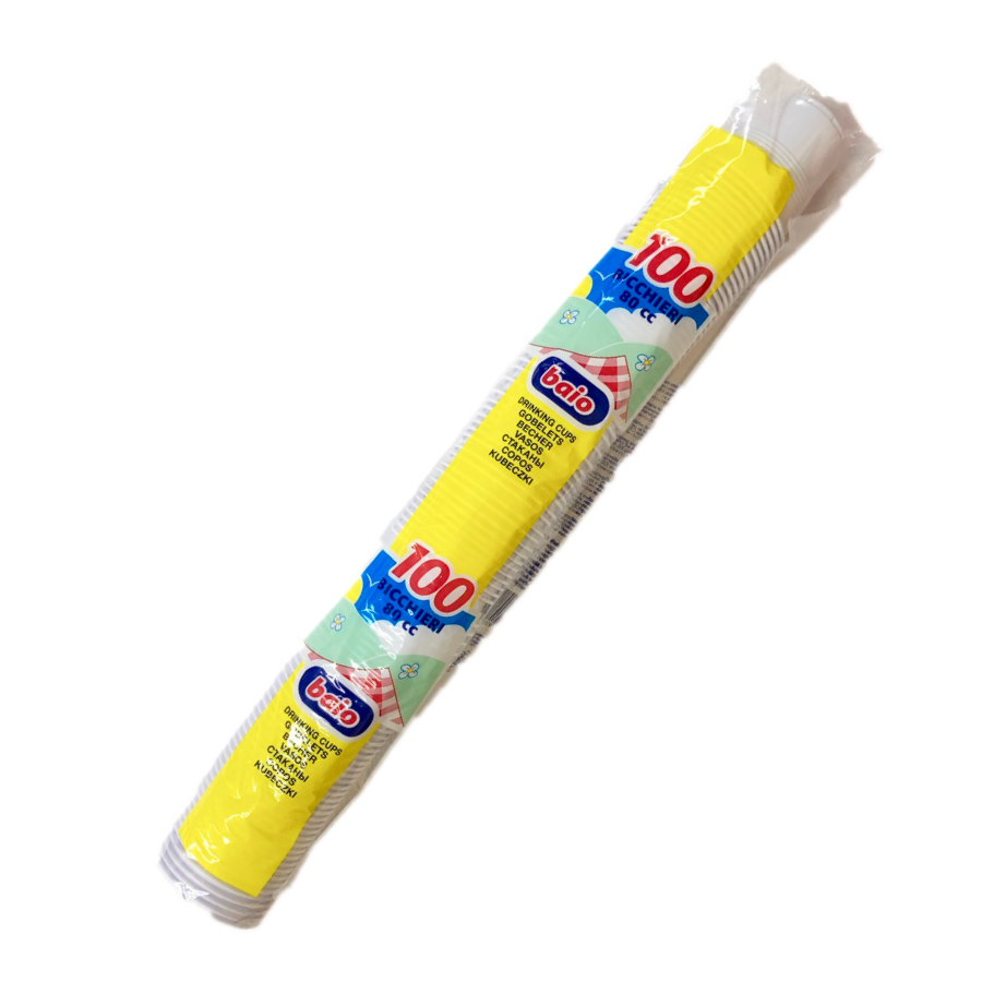 BAIO BICCHIERI CAFFÈ 80 CC PEZZI 100