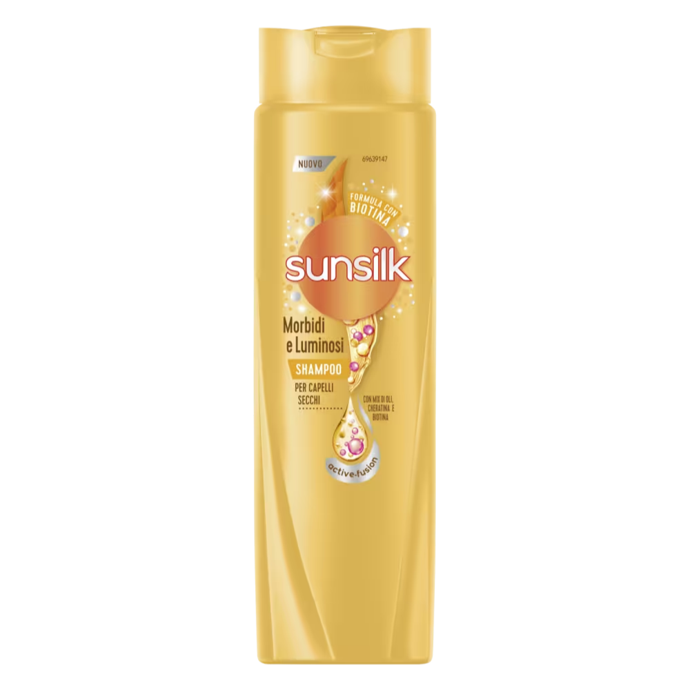 SUNSILK SHAMPOO 250 ML SECCHI MORBIDI E LUMINOSI