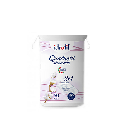 IDROFIL QUADROTTI STRUCCANTI 50 PZ