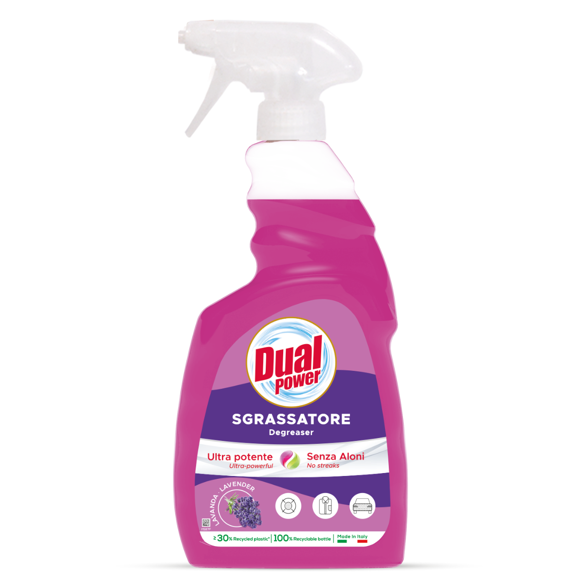 DUAL POWER SGRASSATORE 750 ML LAVANDA TRIGGER