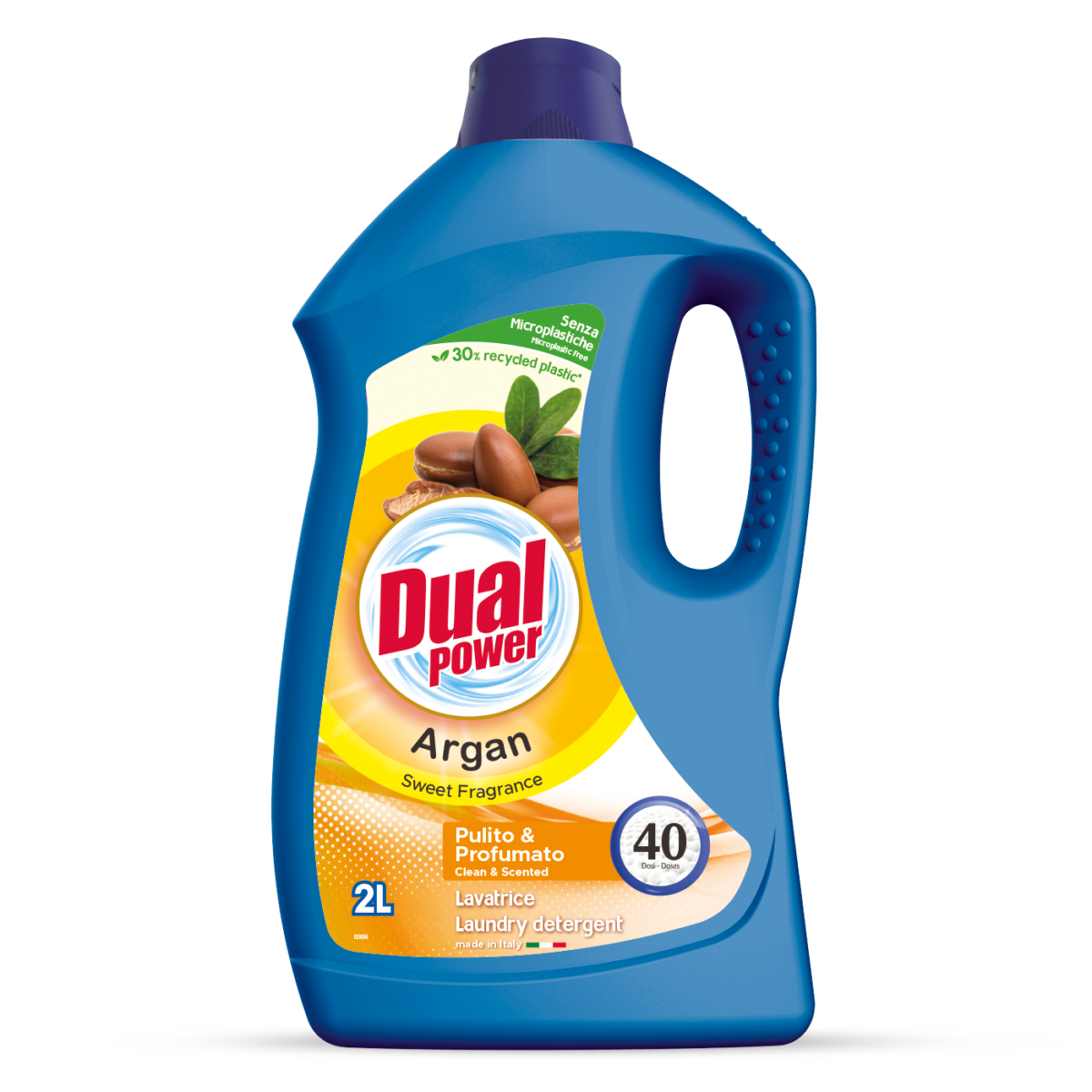 DUAL POWER LIQUIDO LAVATRICE 2 LT 40 LAVAGGI ARGAN