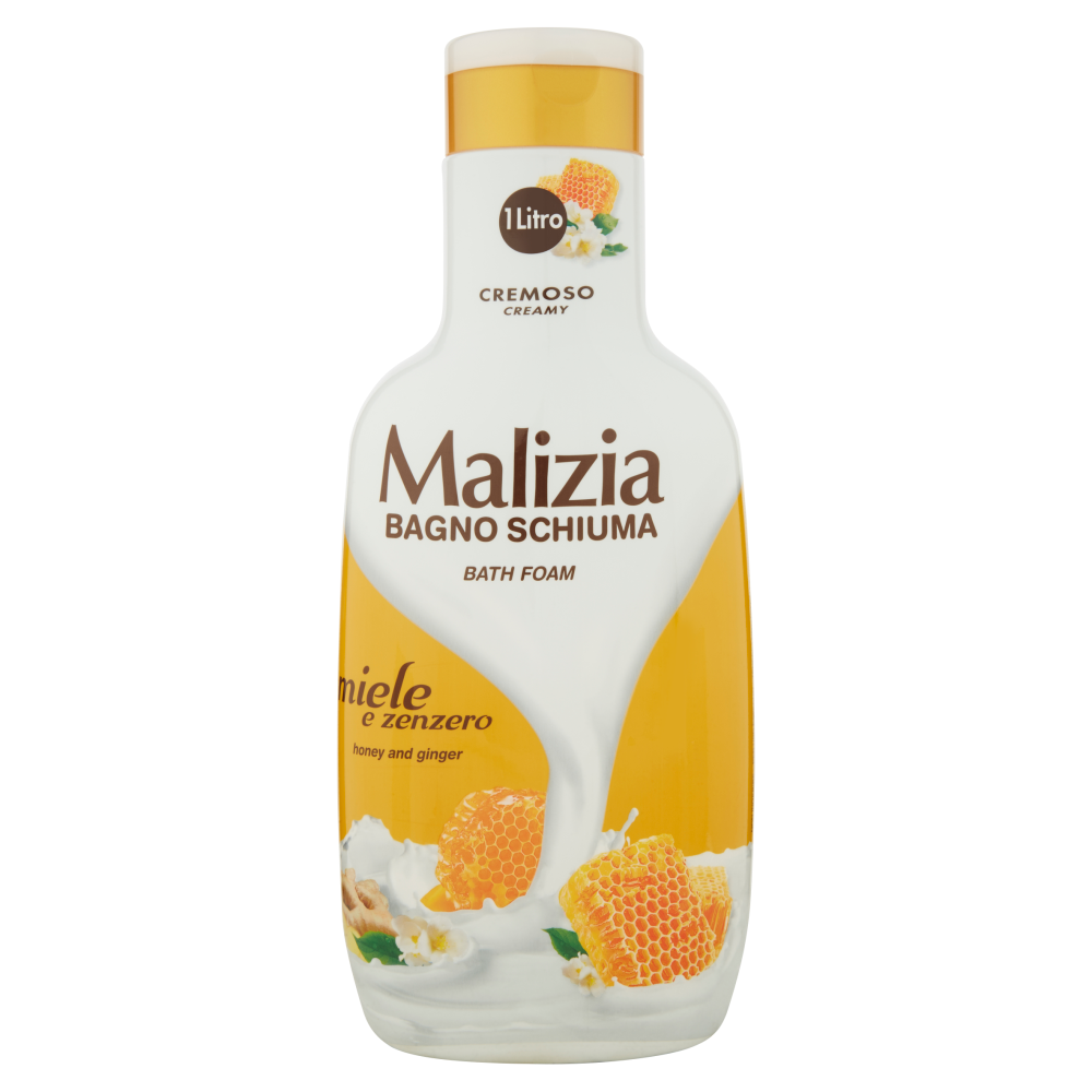 MALIZIA BAGNO SCHIUMA 1 LT MIELE E ZENZERO