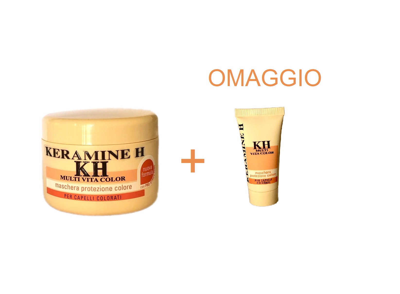 KERAMINE H MASCHERA PROTEZIONE COLORE 250 ML 20B11 + MASCHERA PROTEZIONE COLORE 30 ML OMAGGIO 152946
