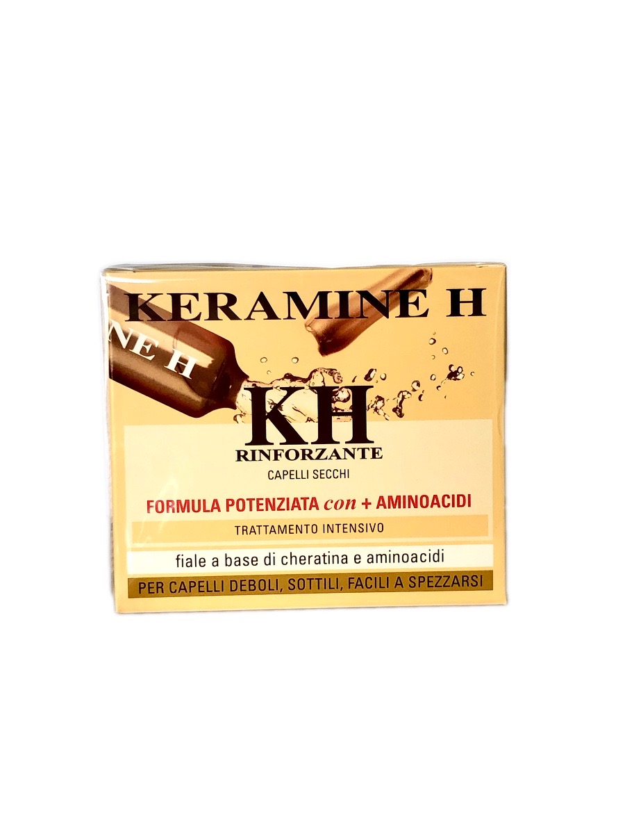 KERAMINE H RINFORZANTE CAP. SECCHI + AMINOACIDI 10 FIALE 10ML 19G13