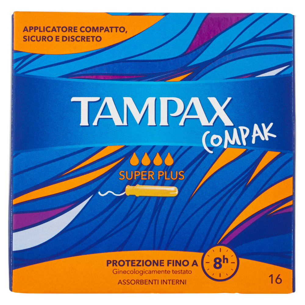 TAMPAX COMPAK SUPER PLUS 16 PZ