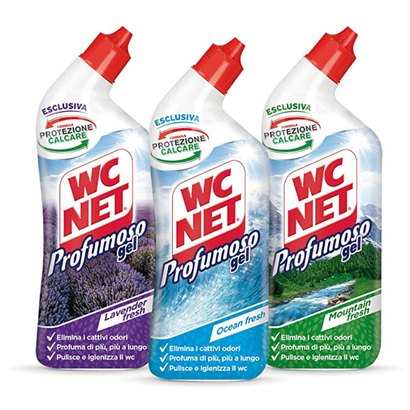 WC NET PROFUMOSO GEL 700 ML CASSA MISTA