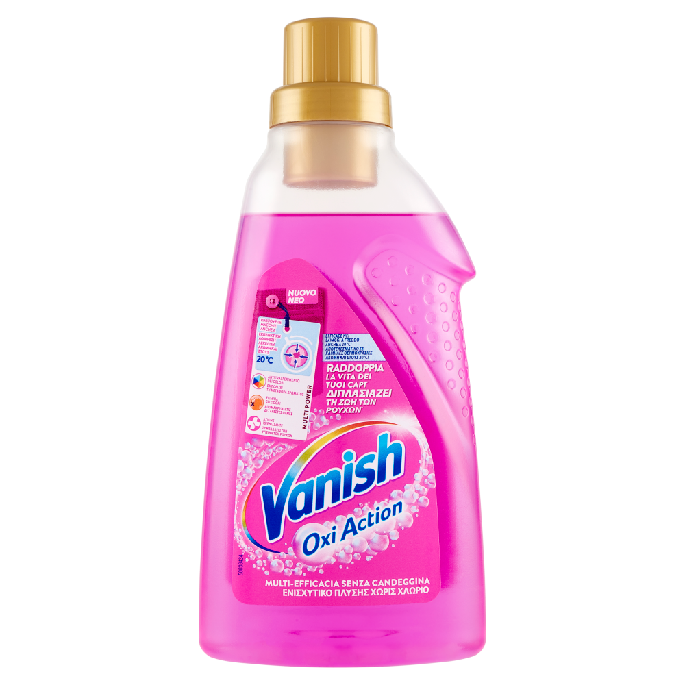 VANISH GEL SMACCHIATORE ROSA 750 ML