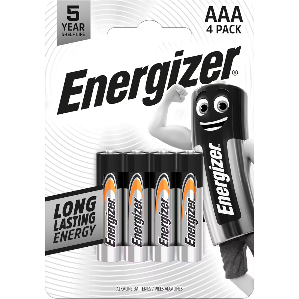 ENERGIZER BATTERIE ALKALINE MINISTILO X 4 AAA-LR03