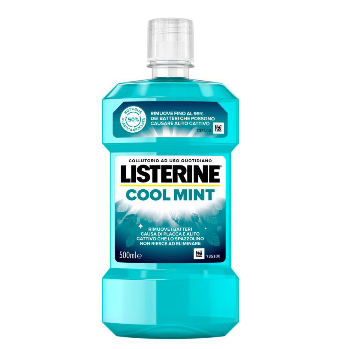 LISTERINE COLLUTTORIO DENTI E GENGIVE COOL MINT 500 ML
