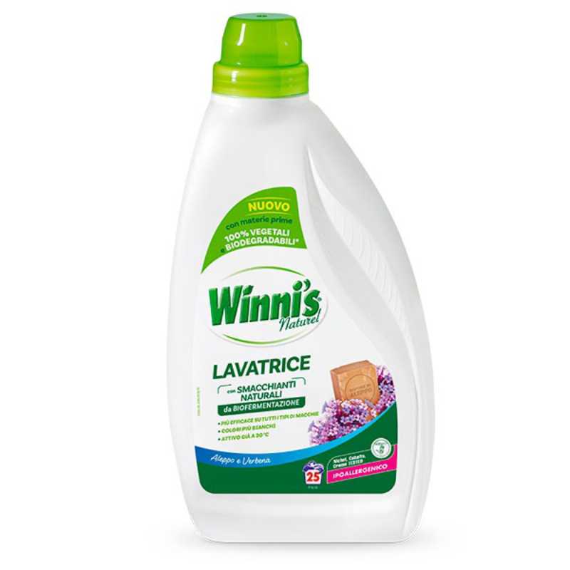 WINNIS LIQUIDO LAVATRICE 25 LAVAGGI 1,125 LT ALEPPO