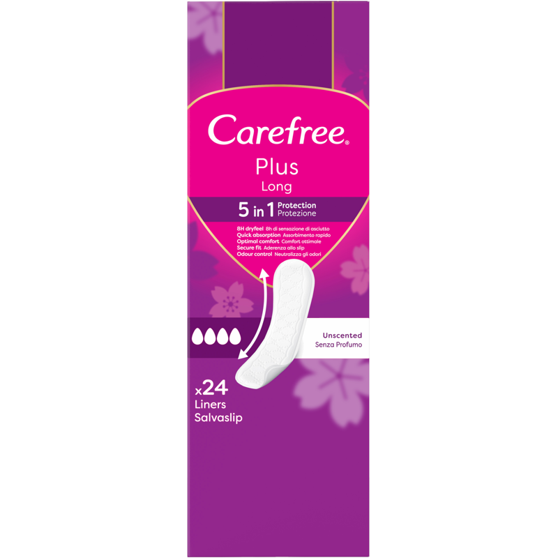 CAREFREE SALVASLIP X 24 PZ MAXI PLUS LONG