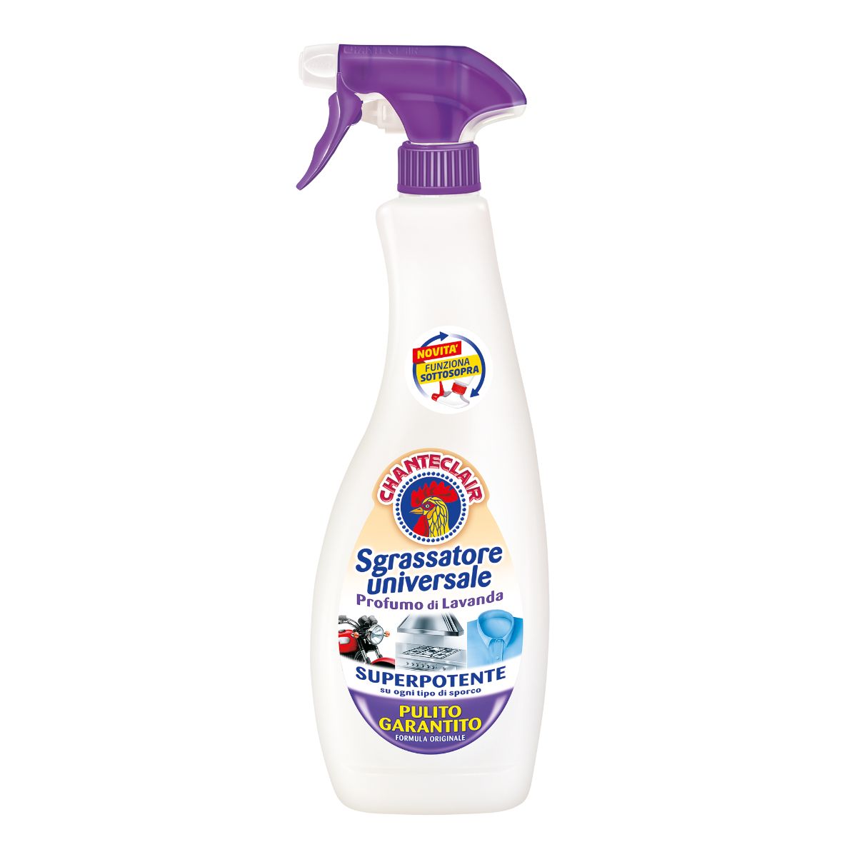 CHANTECLAIR SGRASSATORE LAVANDA 600 ML FUNZIONA SOTTOSOPRA