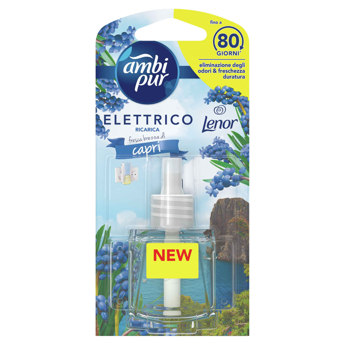 AMBIPUR ELETTRICO RICARICA LENOR CAPRI OCEANO 20 ML