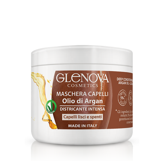 GLENOVA MASCHERA DISTRICANTE INTENSA OLIO ARGAN 500 ML