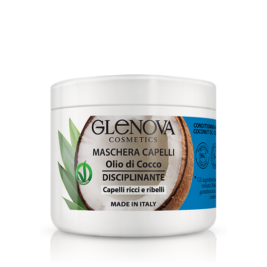 GLENOVA MASCHERA DISCIPLINANTE OLIO DI COCCO 500 ML
