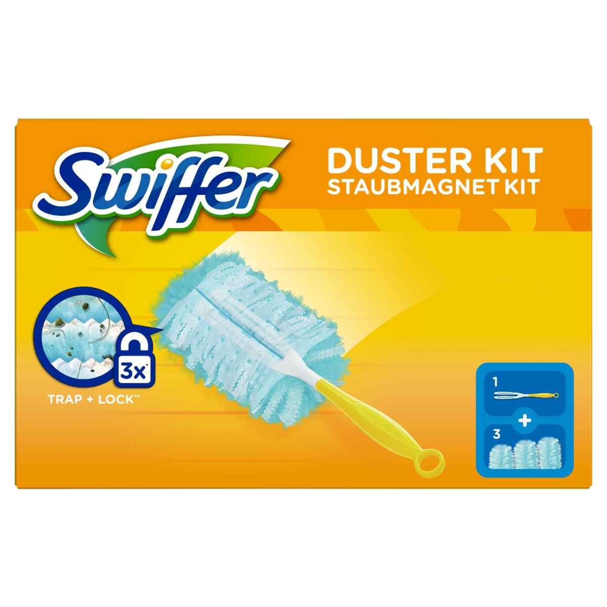 SWIFFER DUSTER KIT + 3 RICARICHE