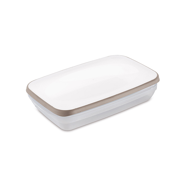 STEFANPLAST PORTAPRANZO FRIGO CIAO FRESCO 2,4 LT BIANCO E TORTORA