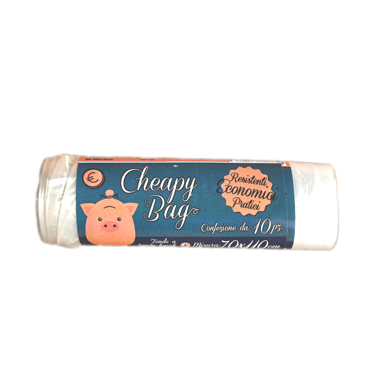 CHEAPY BAG SACCO 70X110 TRASPARENTE 10 PZ