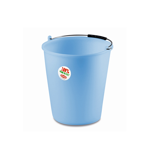 STEFANPLAST SECCHIO CASALINGO 7 LT AZZURRO CON MANICO