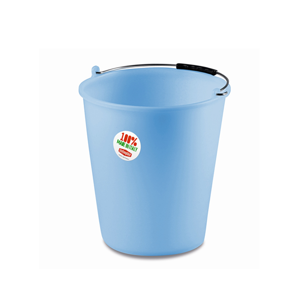 STEFANPLAST SECCHIO CASALINGO 9 LT AZZURRO CON MANICO