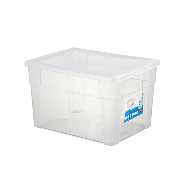 STEFANPLAST VISUAL BOX SCATOLA CAMBIO STAGIONE MULTIUSO MISURA XL HIGH ALTA TRASPARENTE
