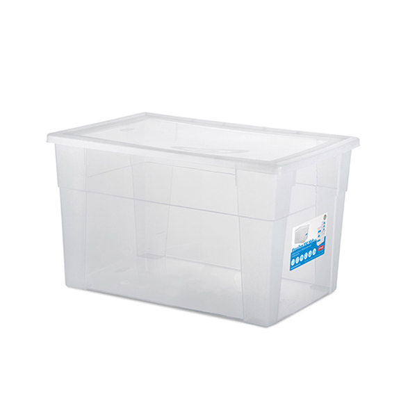 STEFANPLAST VISUAL BOX SCATOLA CAMBIO STAGIONE MULTIUSO MISURA XXL HIGH ALTA TRASPARENTE