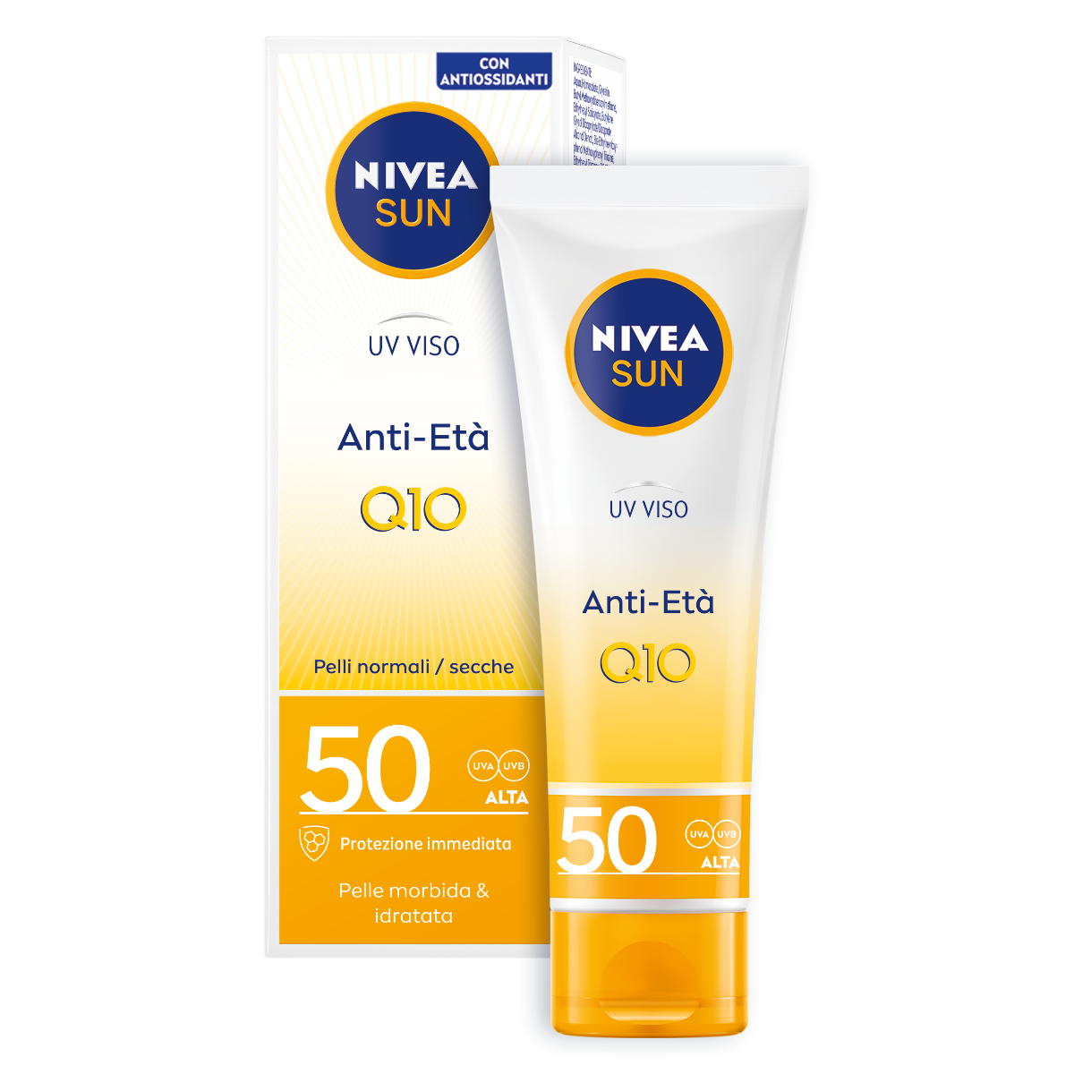 NIVEA SOLARI CREMA UV VISO ANTI-ETÀ FP50 50 ML