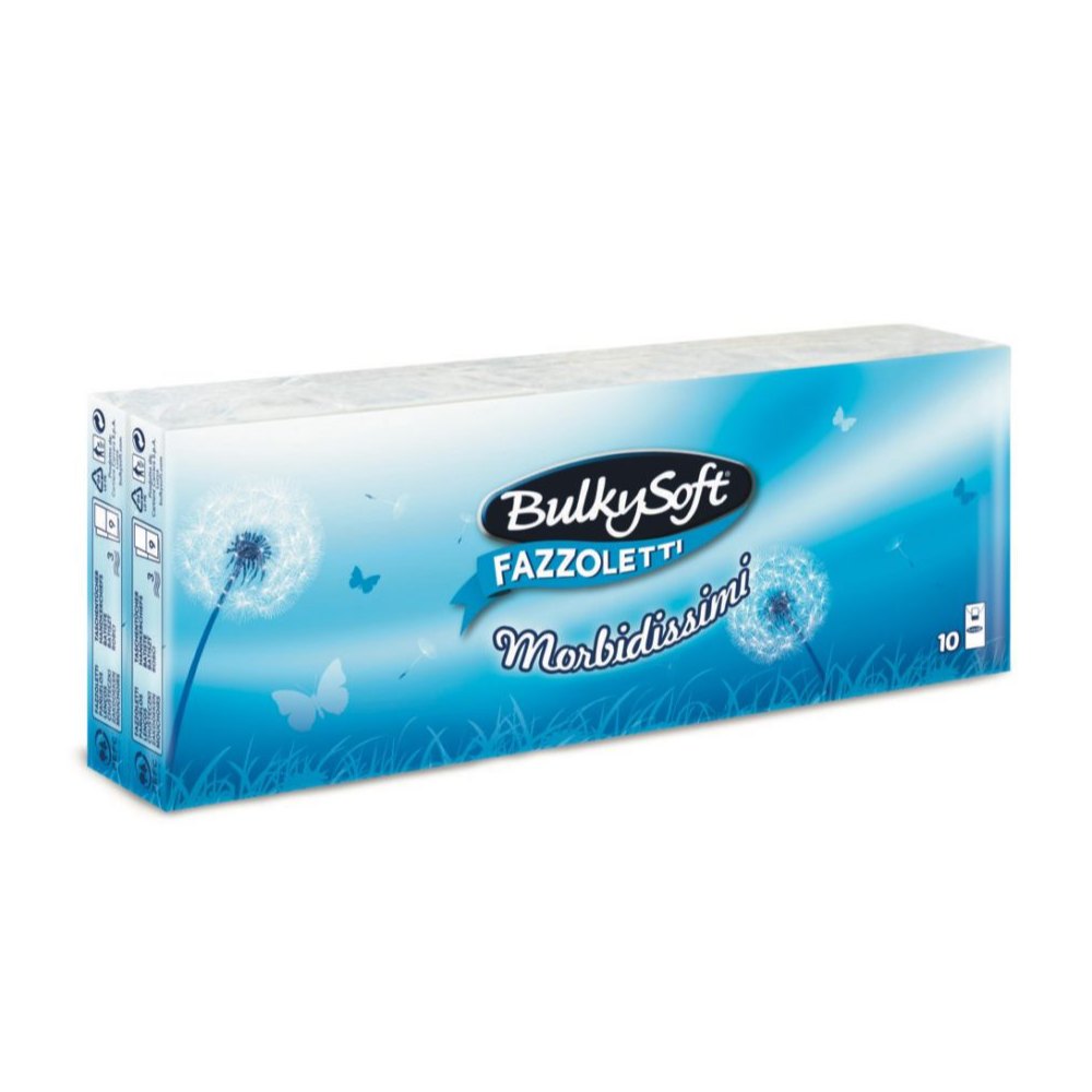 BULKYSOFT FAZZOLETTI 3 VELI 10 PZ