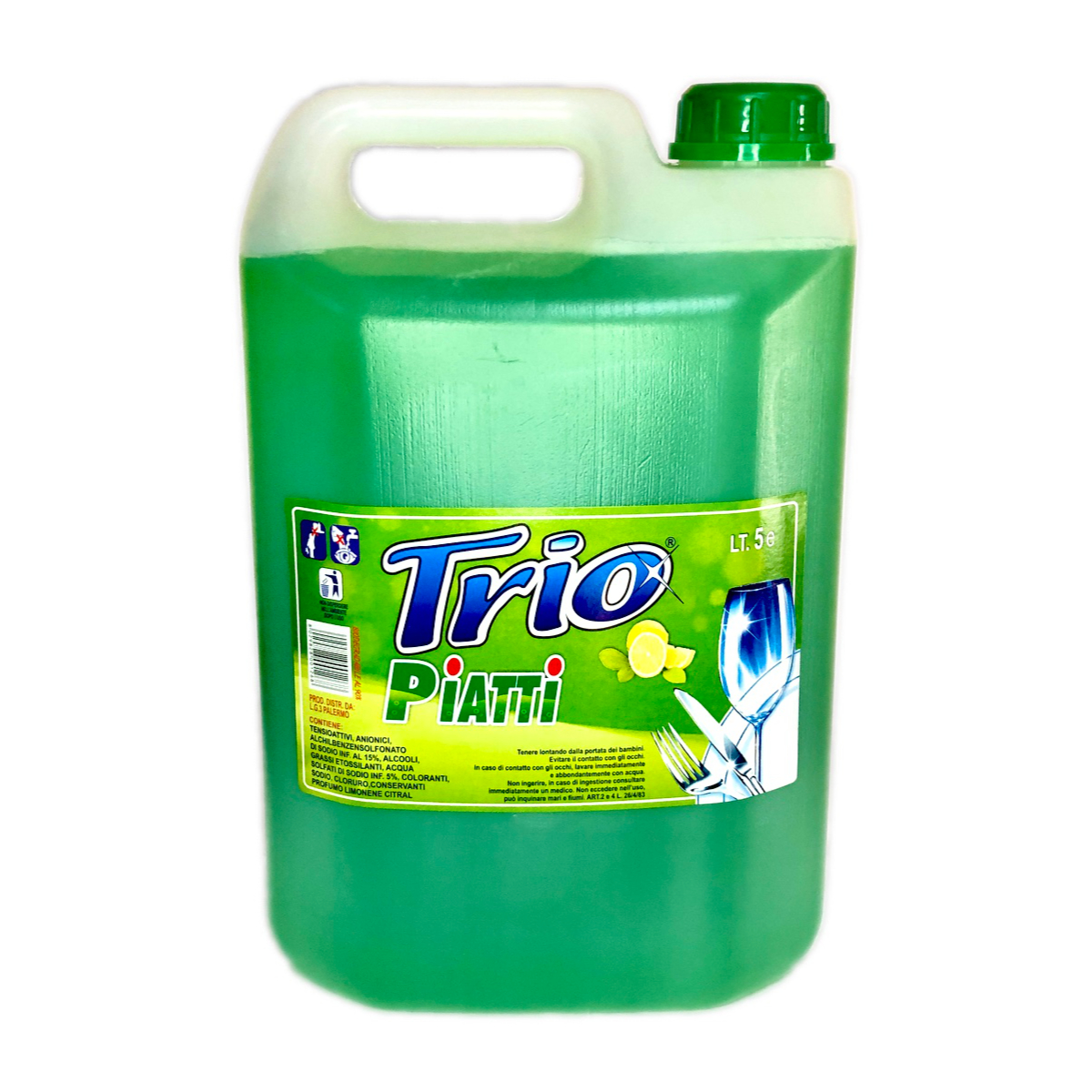 TRIO PIATTI 5 LT LIMONE