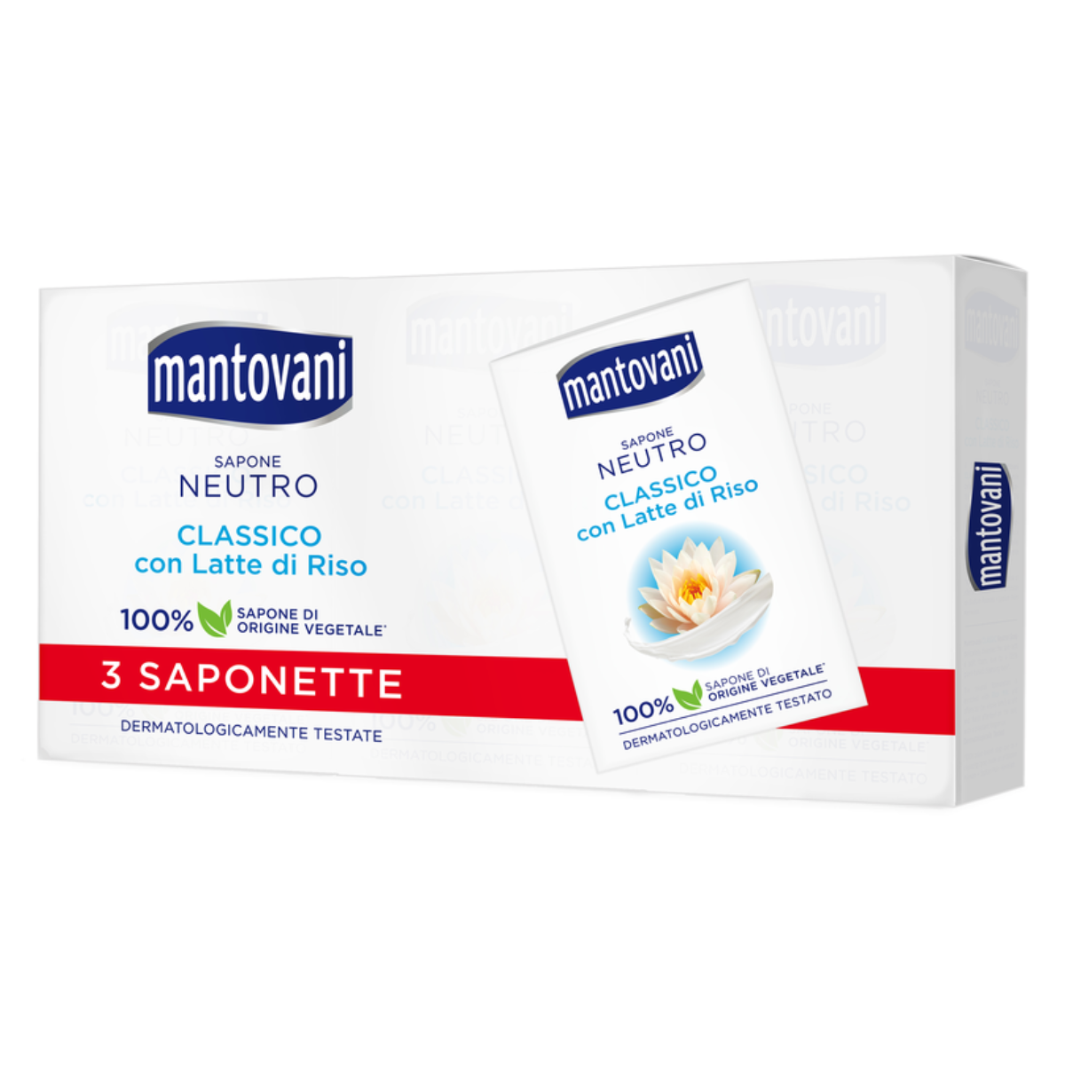 MANTOVANI SAPONETTE 3 X 90 GR CLASSICHE