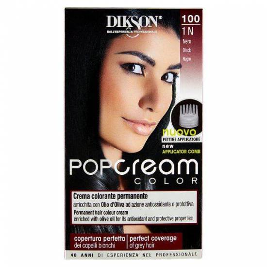 DIKSON POP CREAM COLOR CREMA COLORANTE 100-1N NERO