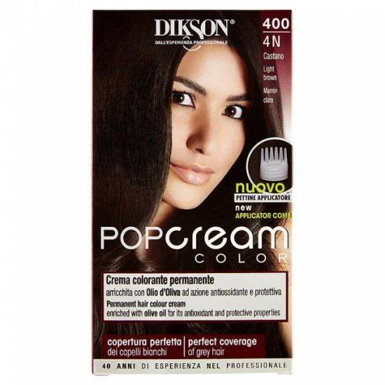 DIKSON POP CREAM COLOR CREMA COLORANTE 400-4N CASTANO
