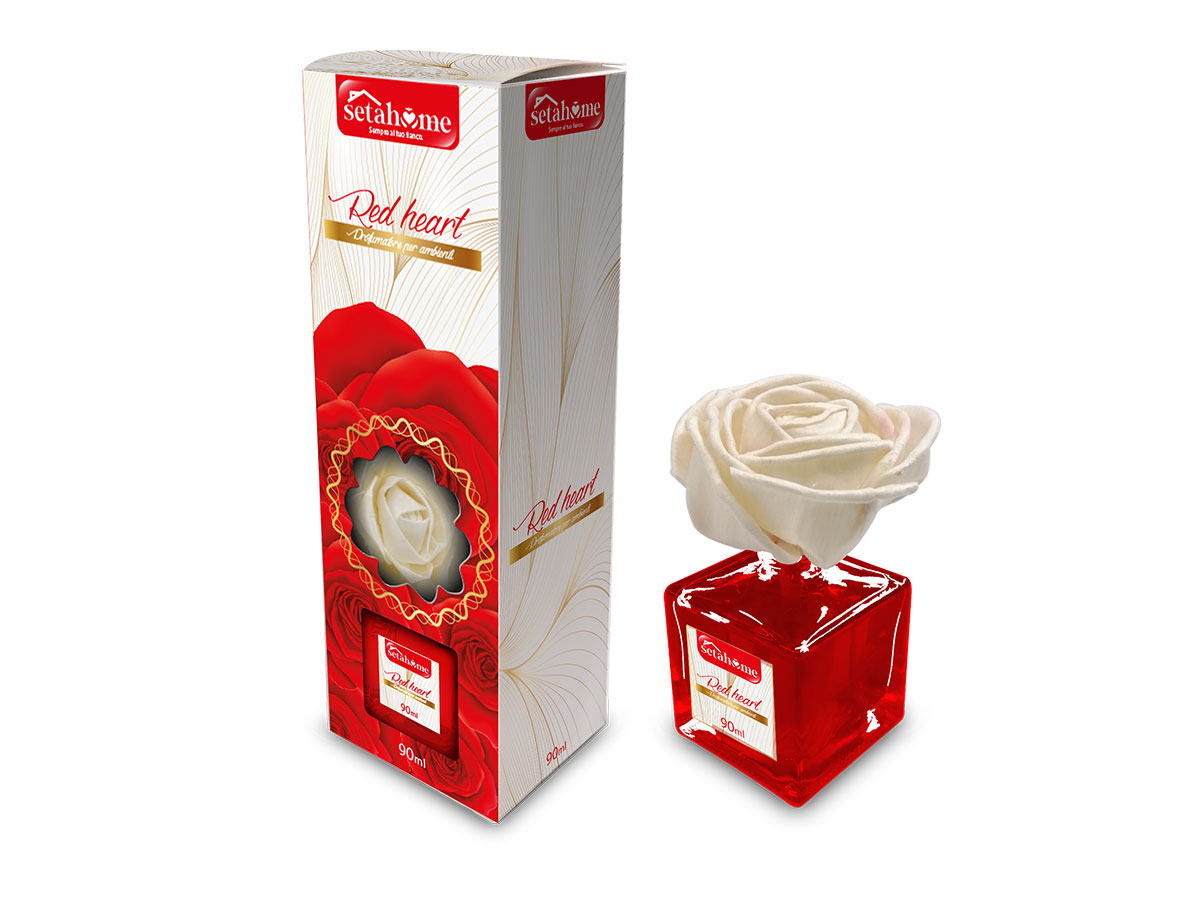 SETABLU DIFFUSORE AMBIENTE FIORE 90 ML RED HEART   40090