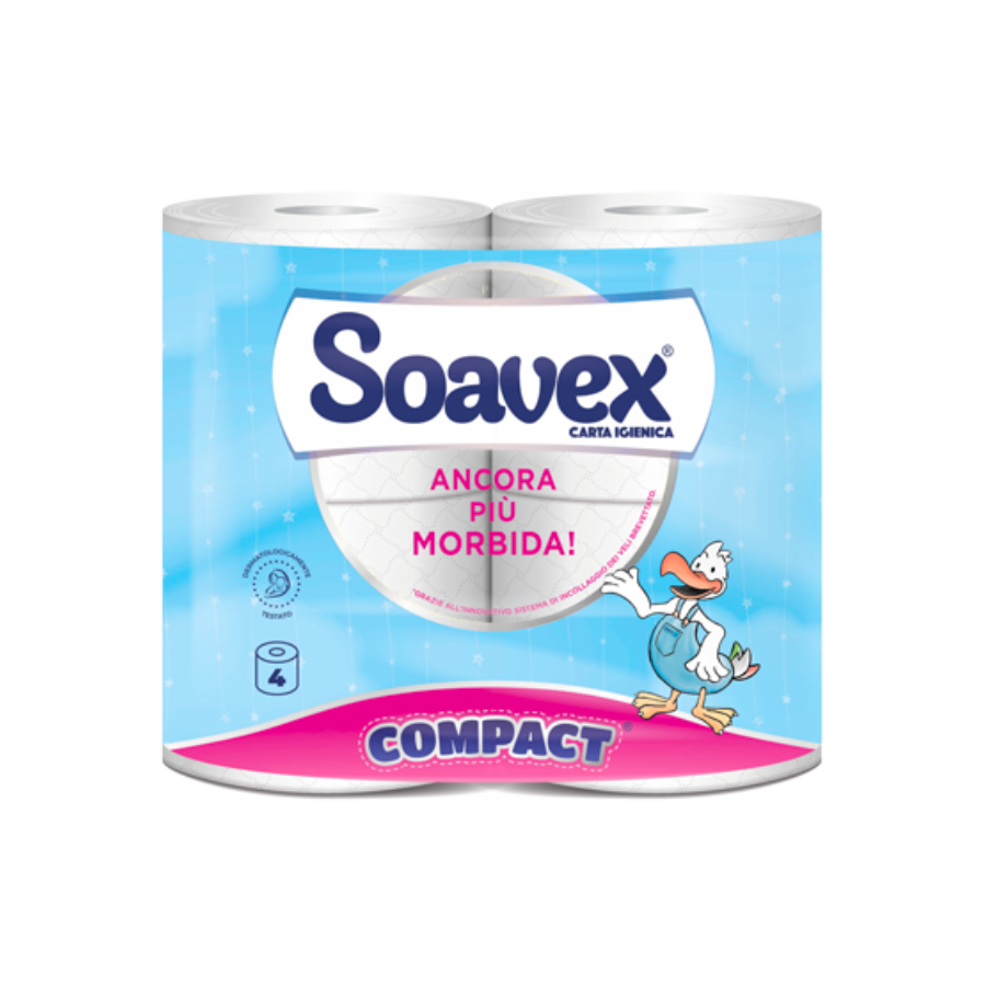 SOAVEX IGIENICA 4 ROTOLI COMPACT