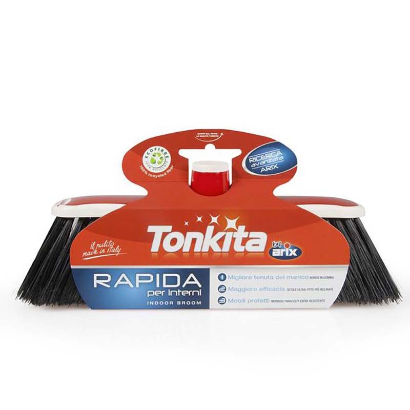 TONKITA SCOPA RAPIDA CON PARACOLPI IN GOMMA   615