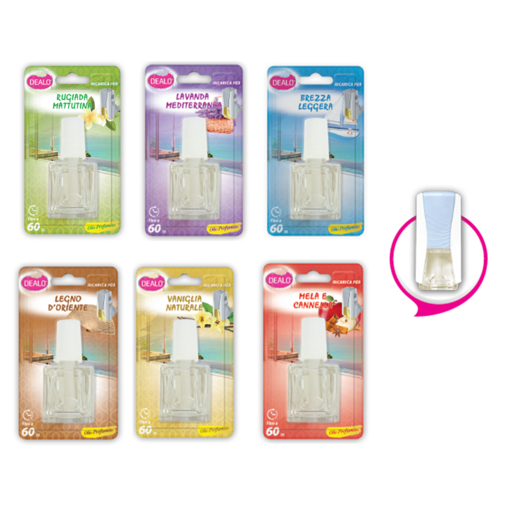 DEALO DEODORANTE RICARICA LIQUIDO 20 ML CASSA MISTA (TIPO AMBIPUR)
