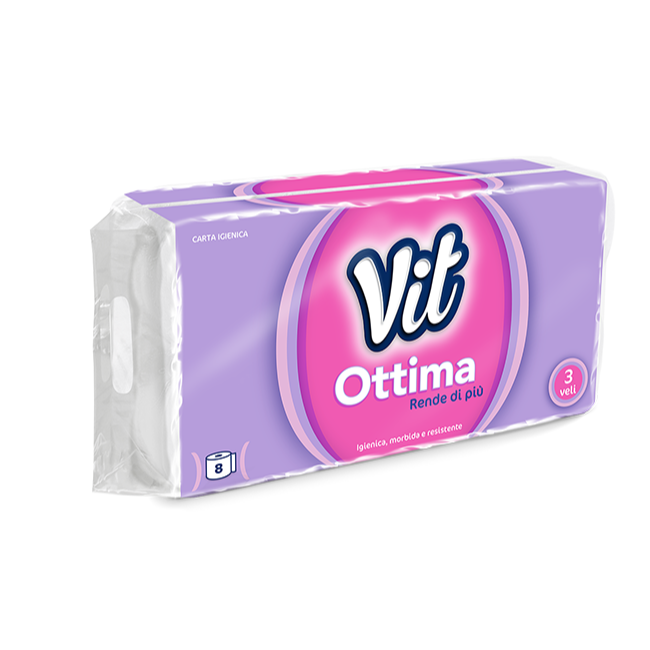 VIT IGIENICA 8 ROTOLI 3 VELI OTTIMA
