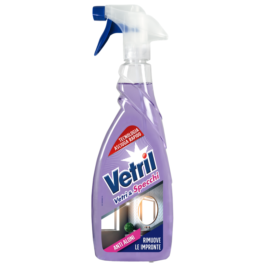 VETRIL EROGATORE VETRI 650 ML ANTI ALONI VETRI E SPECCHI
