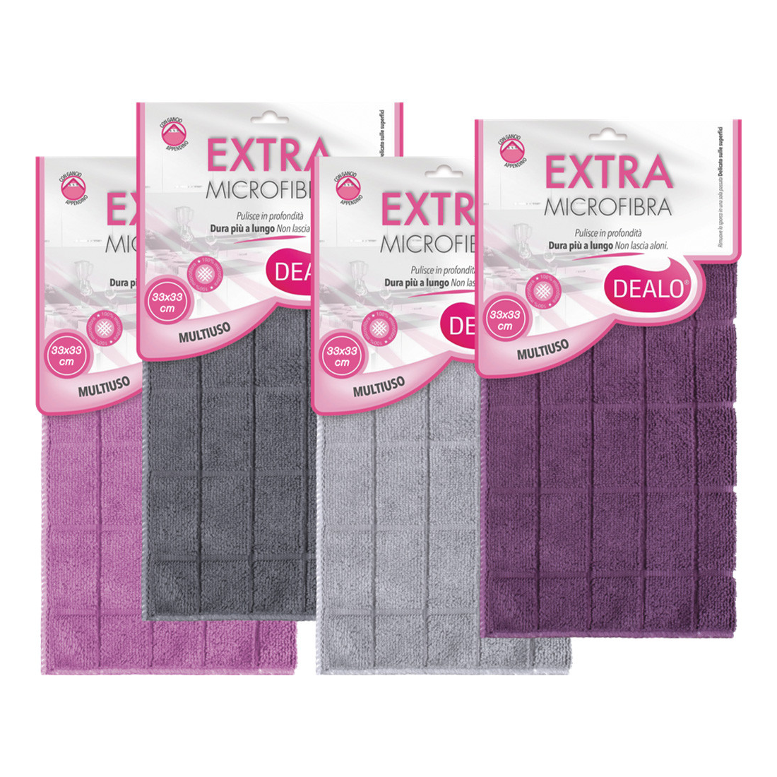 DEALO PANNO MICROFIBRA 33X33 EXTRA