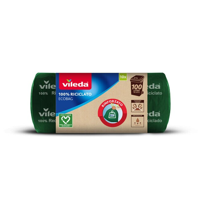 VILEDA SACCO ECOBAG RICICLATO 100% 100LT