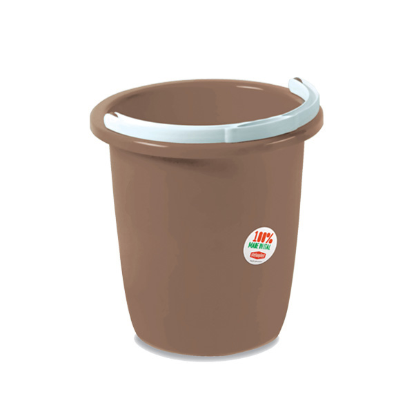 STEFANPLAST SECCHIO CASALINGO 10 LT LINEA PRIMAVERA TORTORA CON MANICO