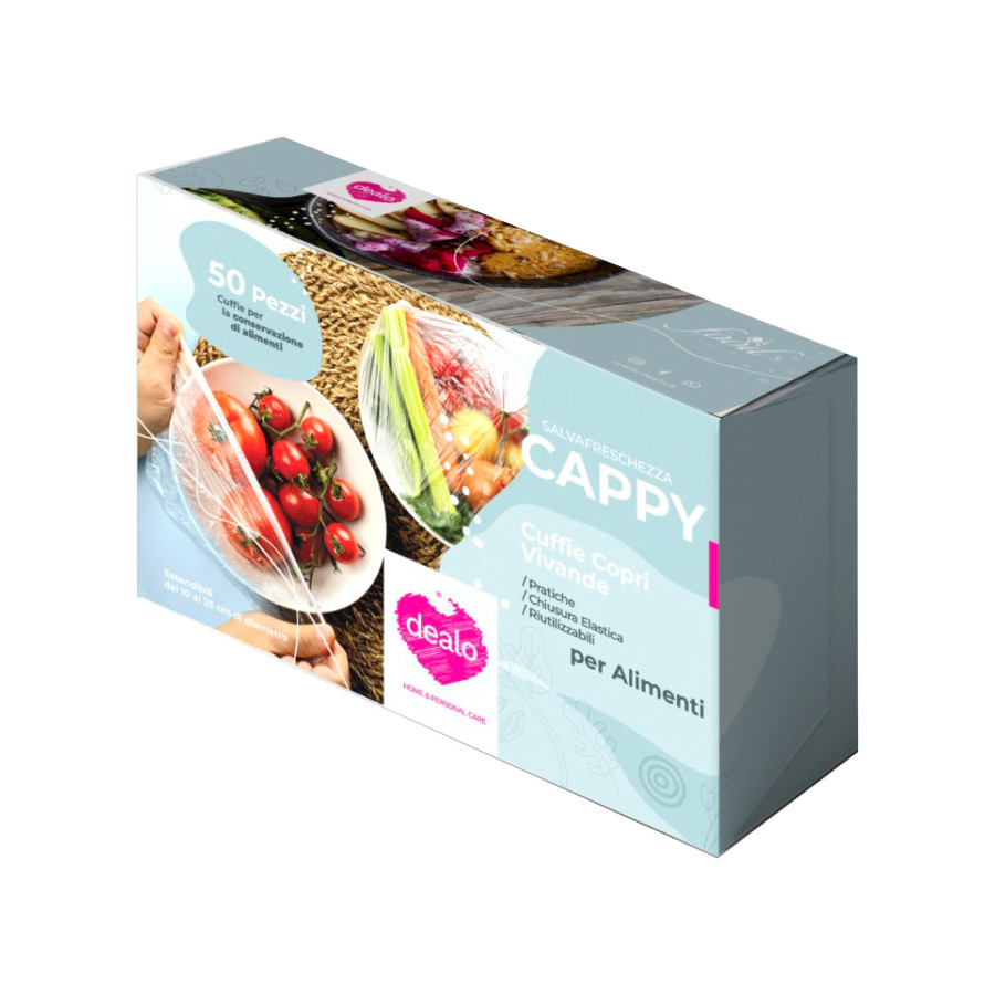 DEALO CUFFIA PER ALIMENTI 50 PZ CAPPY
