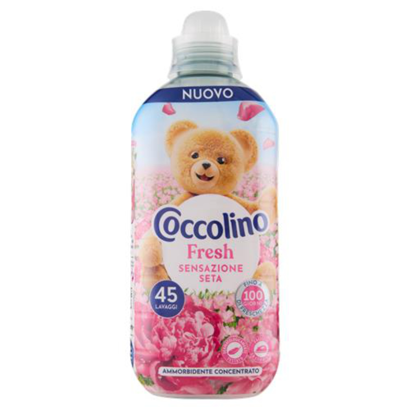 COCCOLINO AMMORBIDENTE CONCENTRATO 45 LAVAGGI 952 ML SENSAZIONE SETA