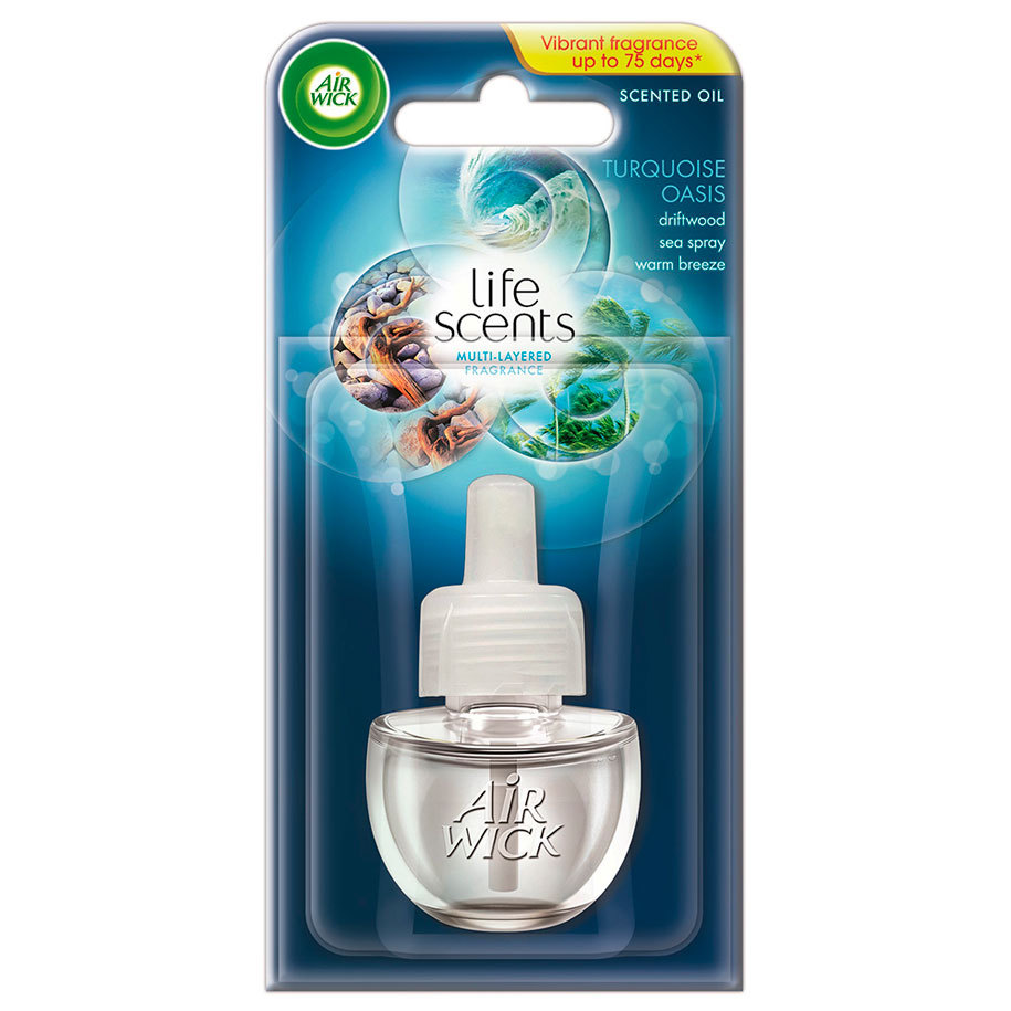 AIR WICK ELETTRICO RICARICA OASI TURCHESE 19 ML
