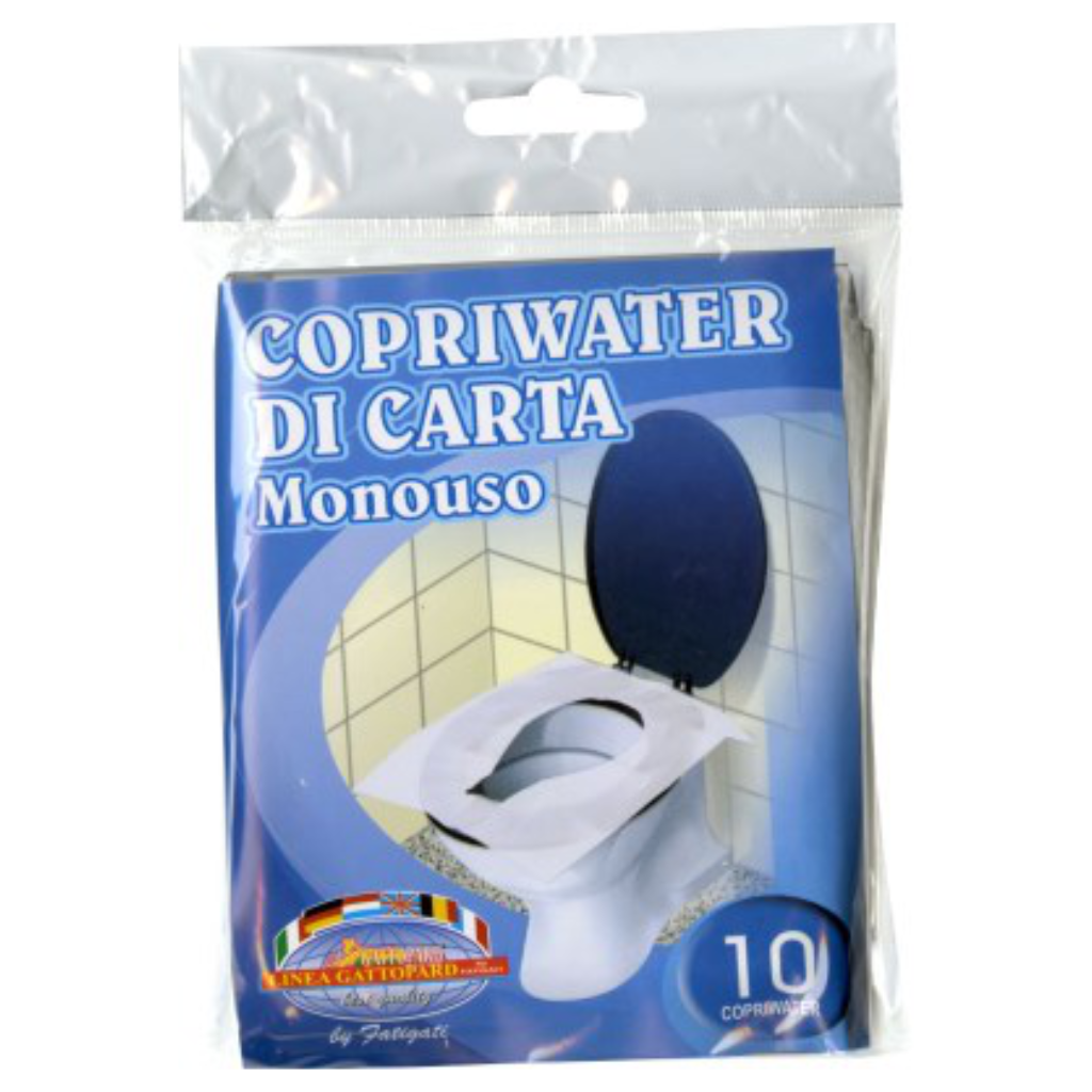 FATIGATI COPRIWATER DI CARTA MONOUSO 10 PZ