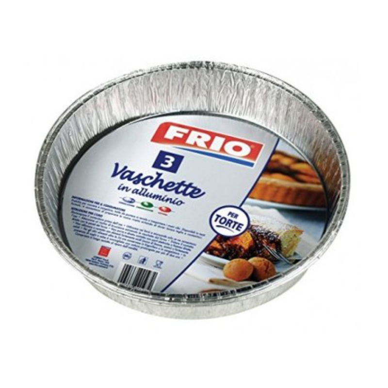 FRIO TEGLIE ALLUMINIO TORTA 3 PZ