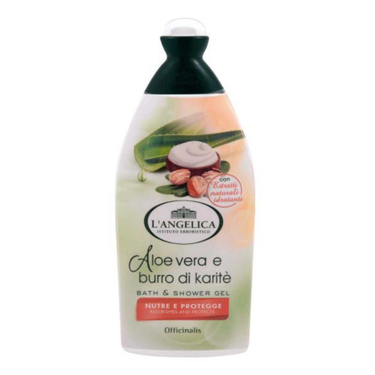 L'ANGELICA BAGNO SCHIUMA 500 ML ALOE E BURRO DI KARITÈ