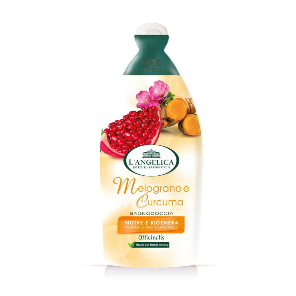 L'ANGELICA BAGNO SCHIUMA 500 ML MELOGRANO E CURCUMA