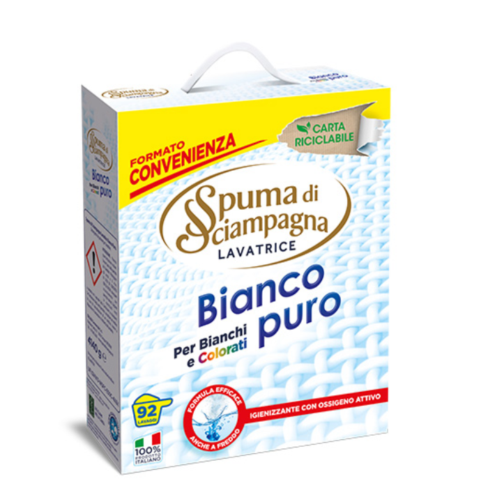 SPUMA DI SCIAMPAGNA FUSTONE 92 MISURINI BIANCO PURO